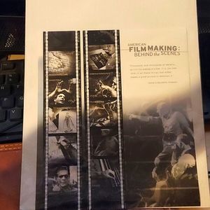 Full sheet of American film making behind the scenes from the US Post Office